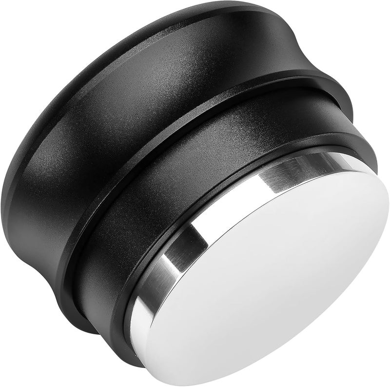 Normcore 53.3mm Palm Tamper, Espresso Tamper Built-In 30lb Spring with Stainless Steel Flat Base, Barista Coffee Hand Leveler Tamper Compatible with 54mm Breville Portafilter - Image 2